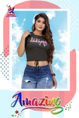 Kalash Lifestyle Present Amazing Fancy Printed Crop Top