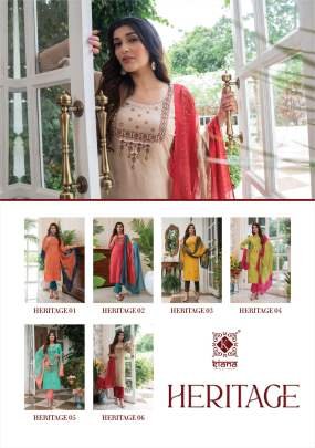 Kiana Brand Heritage Amazing Ready To Wear Kurtis Pant Pair