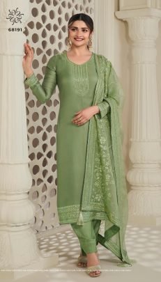 kuleesh pariniti embroidered dress material by vinay fashion from fab funda