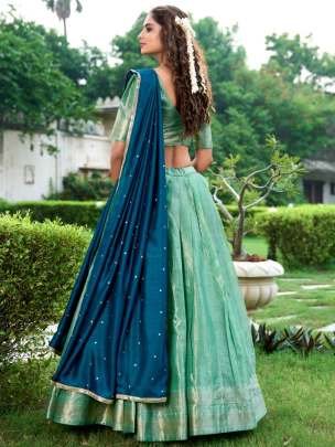 Latest Launch Teal Green Lehenga Choli