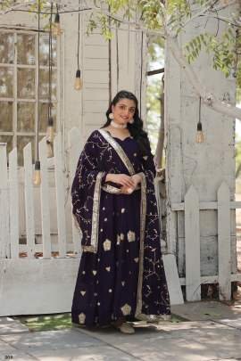 Latest Sequence Embroidered Designer Ready Made Anarkali Suit Catalogue