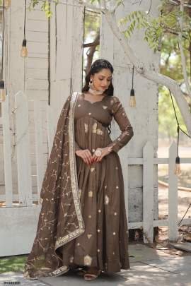 Latest Sequence Embroidered Designer Ready Made Anarkali Suit Catalogue