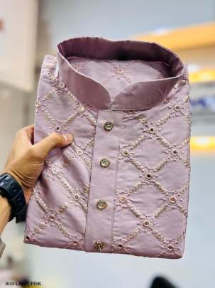 Light PinkColor Exclusive Mens Traditional Kurta Collection