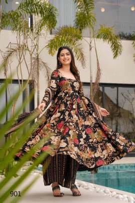 Mul Cotton Digital Printed Palazzo Suit