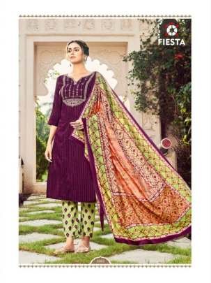 Nargis Exclusive Embroidery Kurtis With Fancy Dupatta By Fiesta