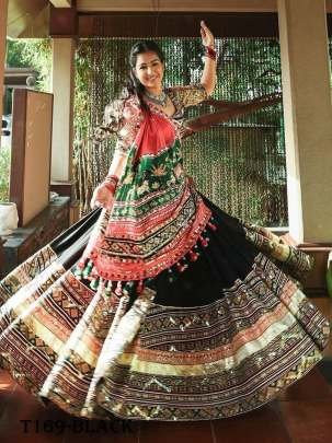 Latest Special Black Muslin Lehenga Choli