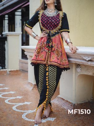 Navratri Special Kediya with Tulip Pant Set -1510