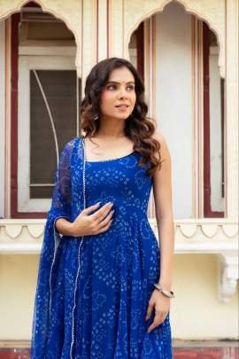Designer Navya Georgette Anarkali Suit