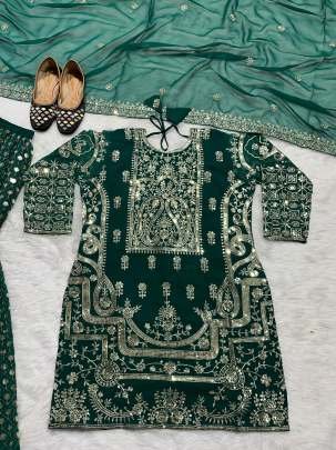 New Eid Collection Georgette Gharara Suit