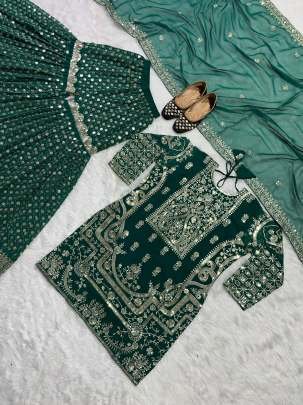 New Eid Collection Georgette Gharara Suit