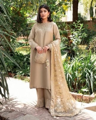 New Pakistani Fancy Kurti Palazzo With Dupatta   