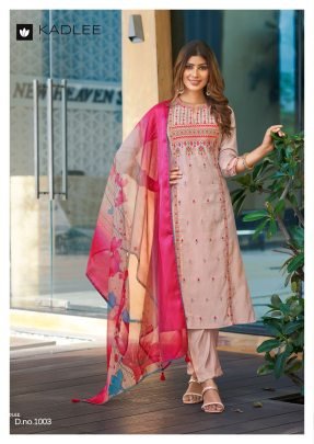 New Trendy Summer Story By Kadlee Kurti With Bottom and Dupatta Catalog