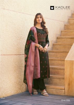 New Trendy Summer Story By Kadlee Kurti With Bottom and Dupatta Catalog