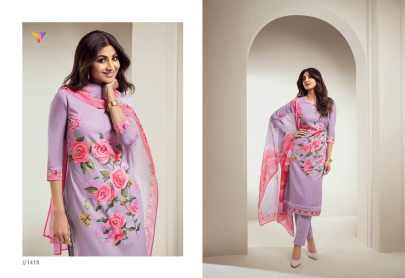 Newest Pure Cotton Digital Print Readymade Salwar Suit with Khatli Work