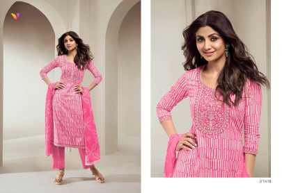 Newest Pure Cotton Digital Print Readymade Salwar Suit with Khatli Work