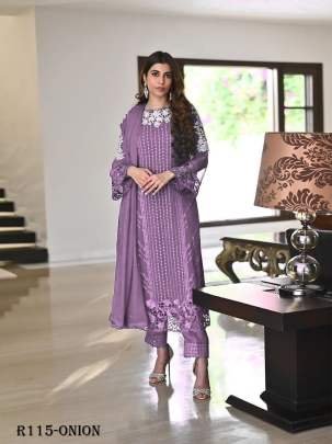 Onion Trending Sequence Readymade Designer Suits With Pent And Georgette Dupatta