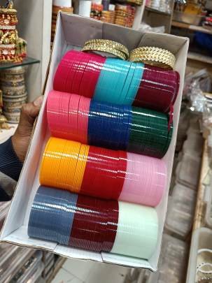 Plain Colorful Plastic Bangles