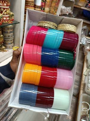 Plain Colorful Plastic Bangles