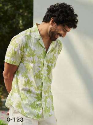 Premium Cotton Light Green Shirt