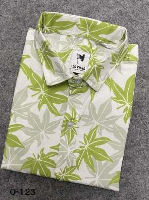 Premium Cotton Light Green Shirt