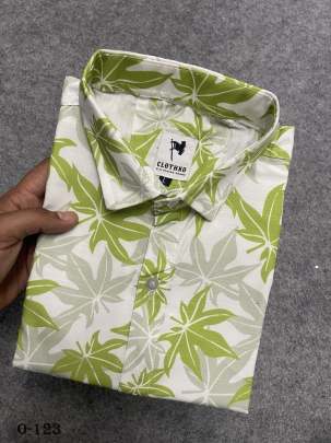 Premium Cotton Light Green Shirt