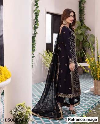 Pure Georgette Sequence Designer Designer Readymade Suit