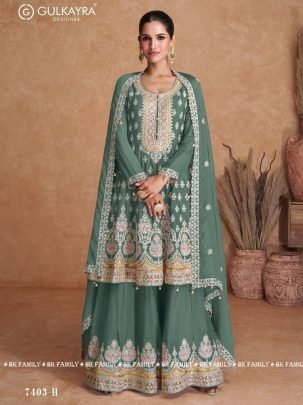 Radhika Real Chinnon Designer Salwar Suits Collection