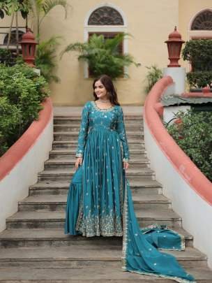 Rama Exclusive Premium Designer Readymade Top Sharara Suits With Fancy Dupatta