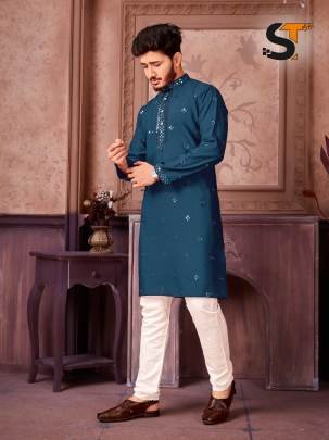 Regal Rama Kurta with Pyjama for Mens 