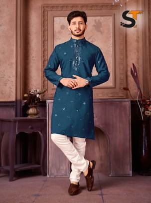 Regal Rama Kurta with Pyjama for Mens