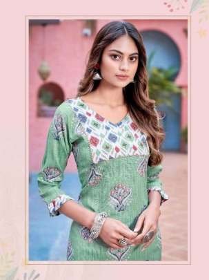 Selesta Brand Tammanna Fancy Printed Kurtis Set