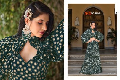 Shubhkala Present New Exclusive Foil Printed Stitched Lehenga Choli with Fancy Dupatta -2324