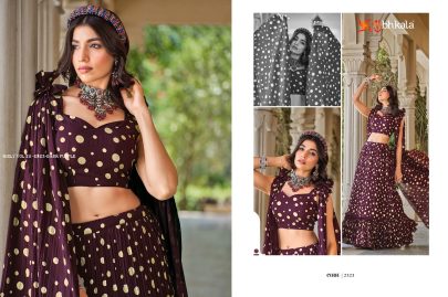 Shubhkala Present New Exclusive Foil Printed Stitched Lehenga Choli with Fancy Dupatta  2323