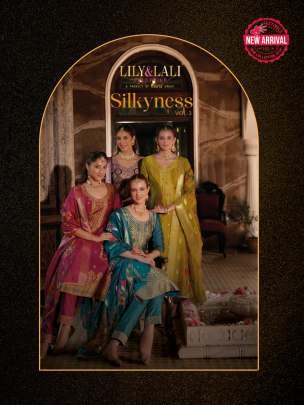 Silkyness 3 Rama Branded And Gorgeous Handwork Organza Jacquard Kurtis Set