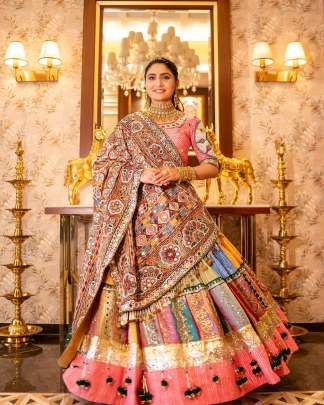 Special Mirror Work Navratri Lehenga Choli