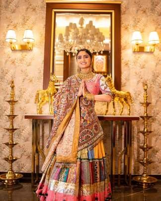 Special Mirror Work Navratri Lehenga Choli