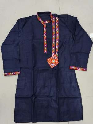 Stylish Pattern Navratri Mens Kurta