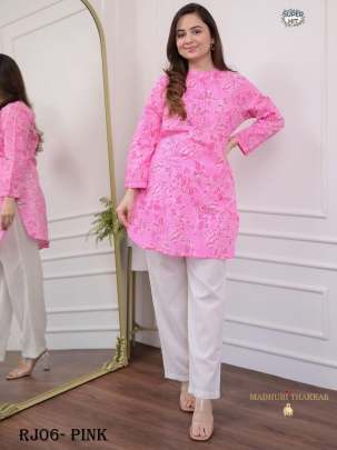 Summer Special Rayon Pink Co Ord Set