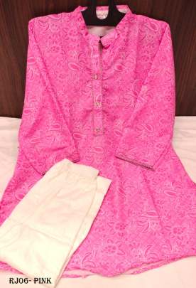 Summer Special Rayon Pink Co Ord Set
