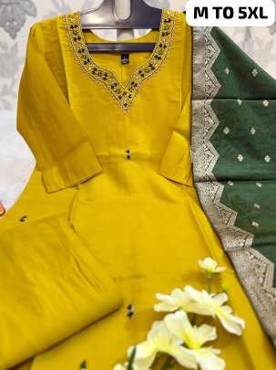 Superb Muster Wedding Hand Work Pure Muslin Kurtis