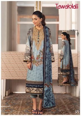 Tawakkal Fabrics Mehroz Luxury Cotton Collection Vol 6 Dress Material From Fab Funda