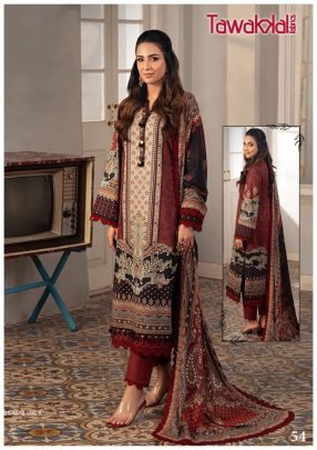 Tawakkal Fabrics Mehroz Luxury Cotton Collection Vol 6 Dress Material From Fab Funda