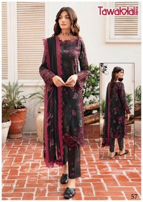 Tawakkal Fabrics Mehroz Luxury Cotton Collection Vol 6 Dress Material From Fab Funda