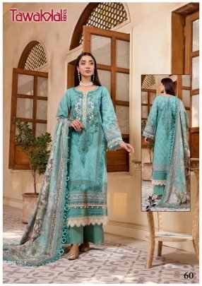 Tawakkal Fabrics Mehroz Luxury Cotton Collection Vol 6 Dress Material From Fab Funda