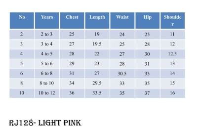 Traditional Cotton Light Pink Kid   s Kurta With Pajama