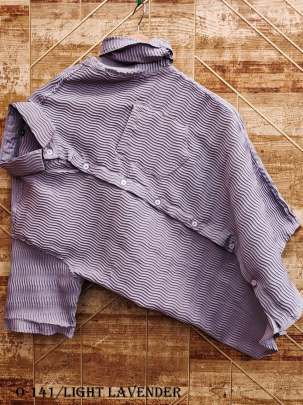 Trending Light Lavender Mens Shirt