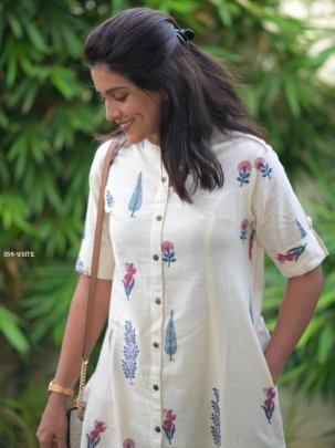 Trendy Co Ord Set in Heavy Poly Rayon with Digital Print