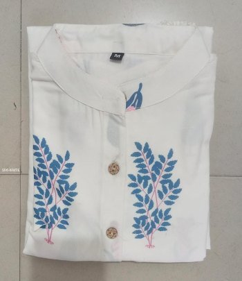 Trendy Co Ord Set in Heavy Poly Rayon with Digital Print