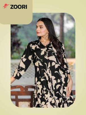 Zoori Brand Alexa Vol 2 Ladies Stylish Rayon Printed Kurtis Set