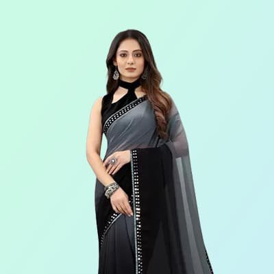 Black Sarees